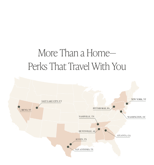 Map of Placemakr locations across the United States.