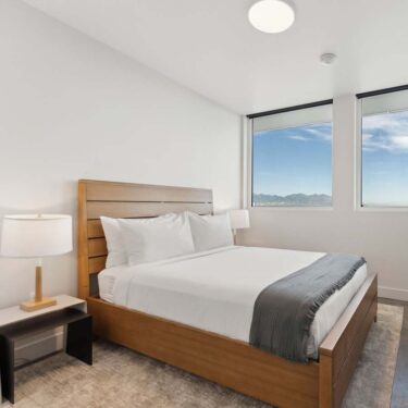 Rendering of the L2 - Two  Bedroom Penthouse floor plan with 2 bedroom[s] and 2 bathroom[s] at Brix